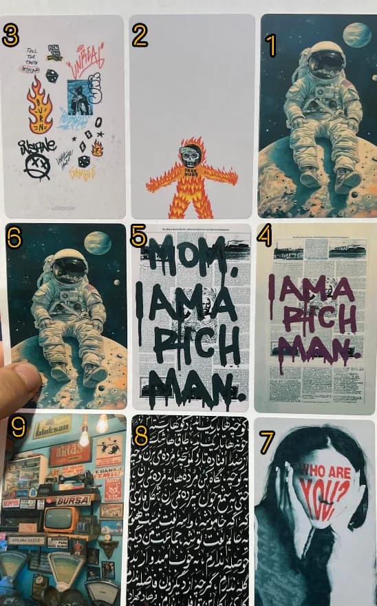 لیبل کارت مات 4 | سَم استایل لیبل کارت مات 4